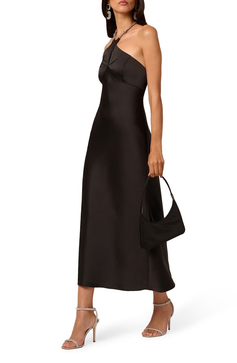 LIV FOSTER Quinn Satin Cocktail Dress, Alternate, color,