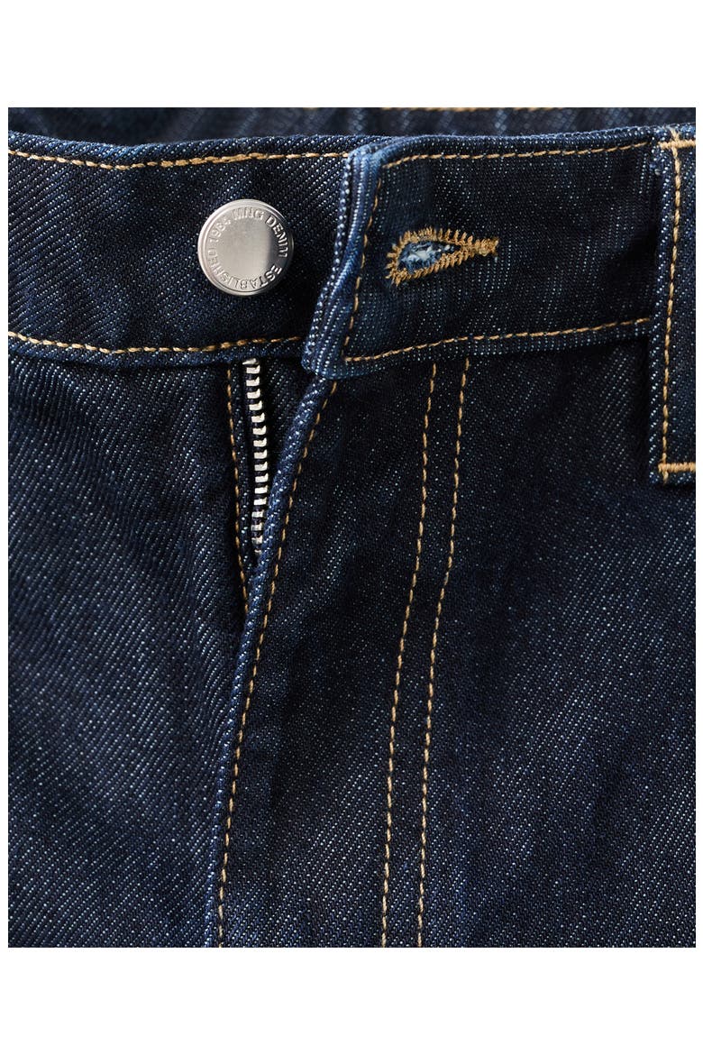 Straight Leg Jeans, Alternate, color, DARK BLUE