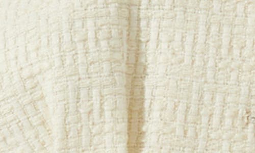 Astr The Label Edana Tweed Crop Jacket In White