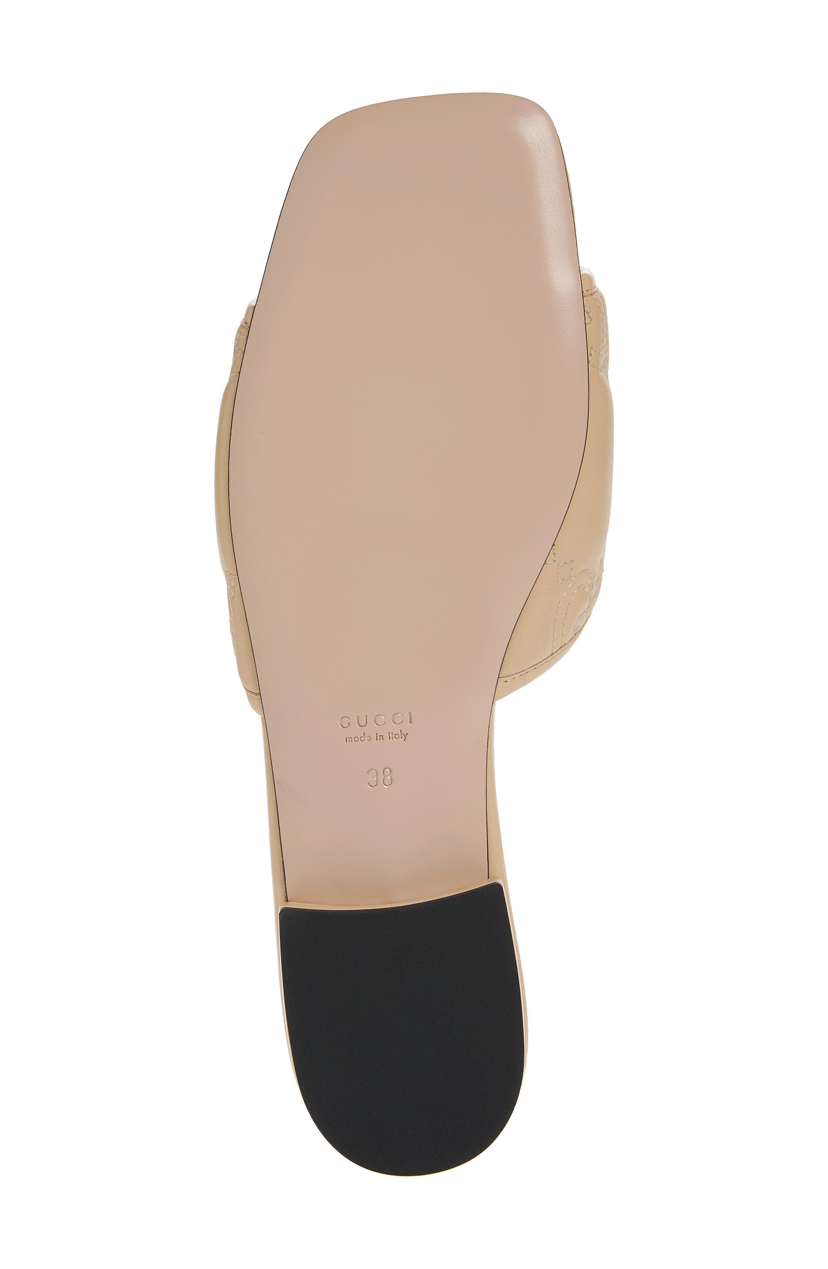 Gucci Jolie GG Matelassé Slide Sandal, Alternate, color, 