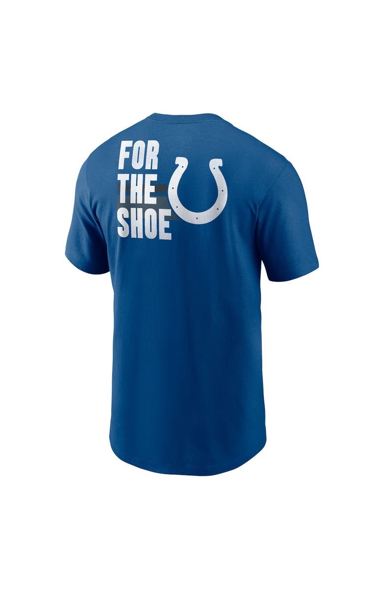 Nike Men's Nike Blue Indianapolis Colts Blitz Essential T-Shirt, Alternate, color, Blue