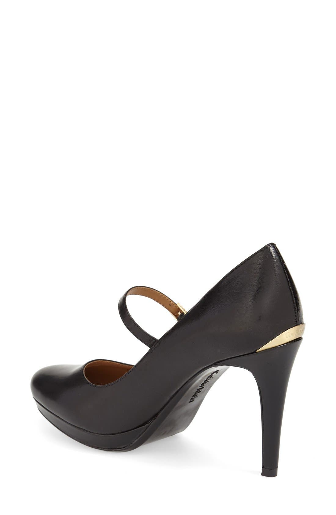 Calvin Klein 'Paislie' Mary Jane Pump, Alternate, color, 