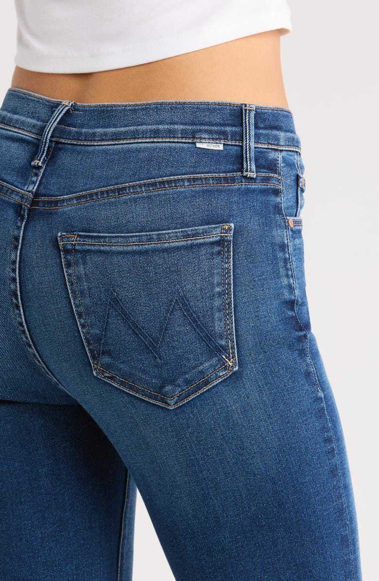 The Doozy High Waist Fray Hem Flare Jeans