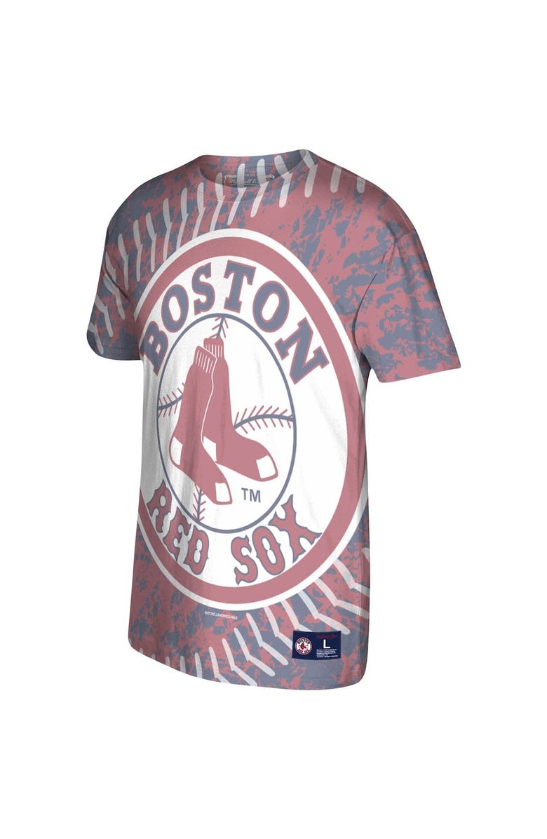 Mitchell & Ness Men's Mitchell & Ness Red Boston Red Sox Historic Logo Jumbotron T-Shirt, Alternate, color,