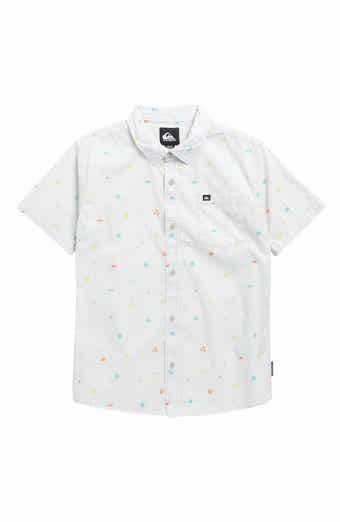 Kids' Piled Up Cotton Button-Up Shirt