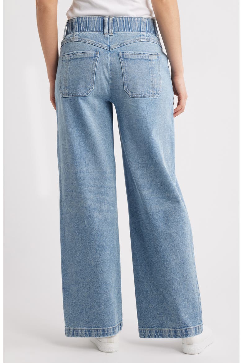 Emma Skyrise Wide Leg Jeans, Alternate, color, LIGHT BLUE ARTISANAL