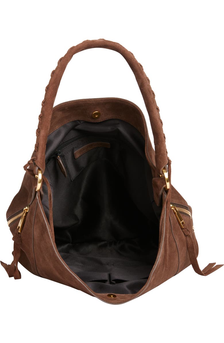 Rebecca Minkoff Mae Hobo Bag, Alternate, color, Maple Brown