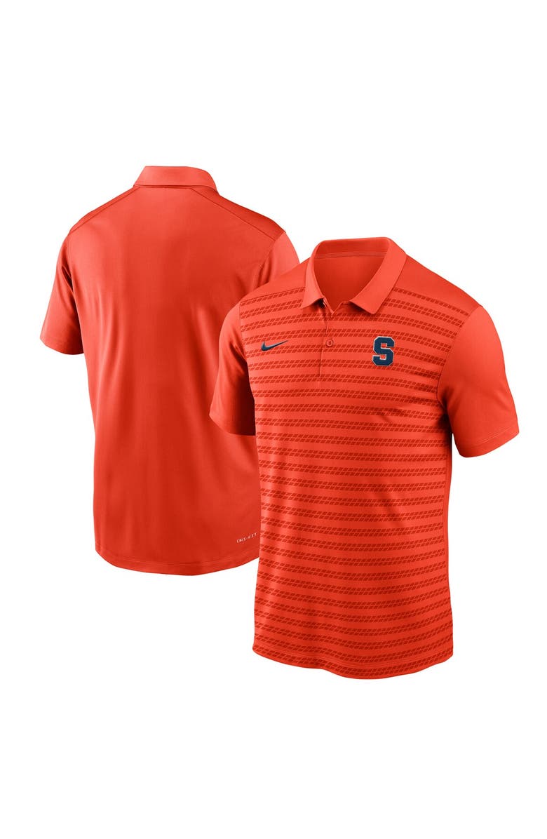 Nike Men's Nike Orange Syracuse Orange 2024 Sideline Victory Coaches Performance Polo, Main, color, 
