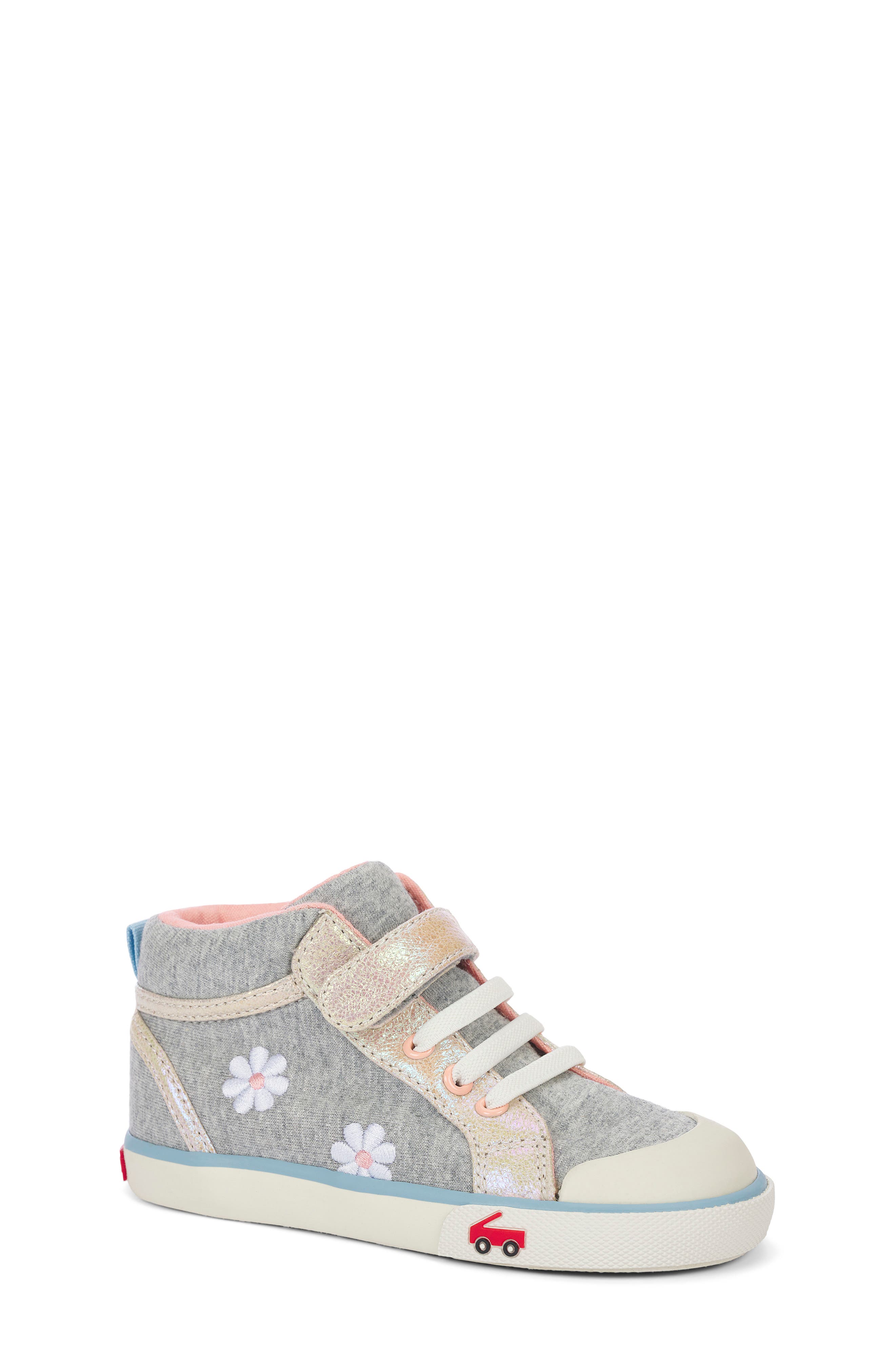 See Kai Run Kids' Peyton Embroidered Sneaker, Main, color, 