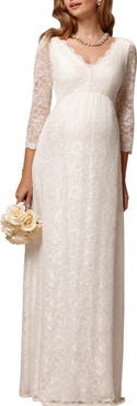 Tiffany Rose Lace Maternity Wedding Gown