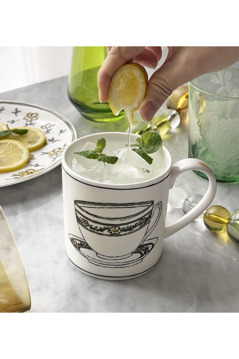Heritage Daisy Chain Mug, Alternate, color, Multi
