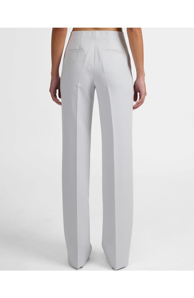 Santorelli Della Straight Leg Pants in Soft Boucle, Alternate, color, Ash Blue