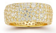 GLAZE JEWELRY Pavé Cubic Zirconia Band Ring