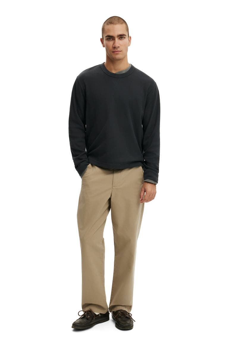 Men's Baggy Chino Pant, Alternate, color, Camel