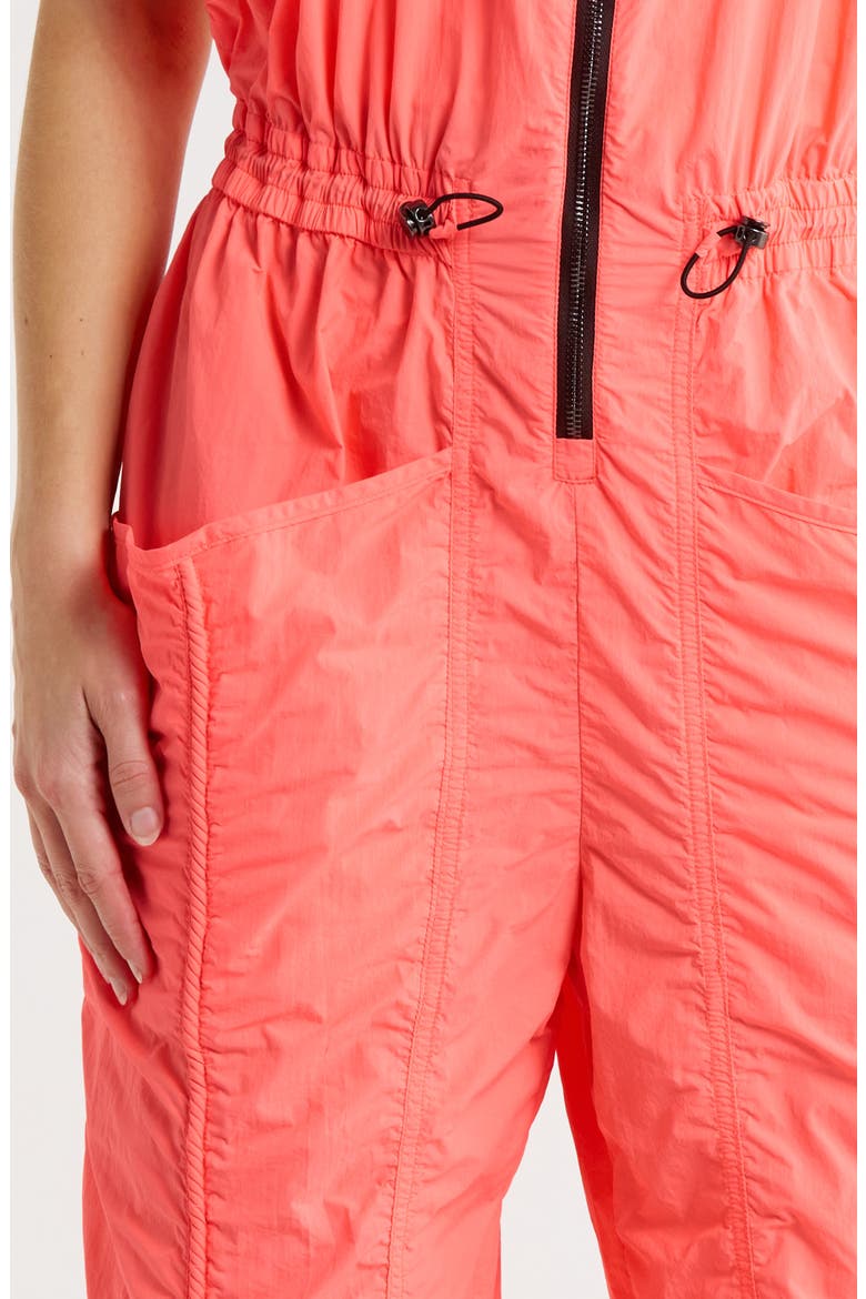 Uphill Jumpsuit, Alternate, color, BURNT ORANGE
