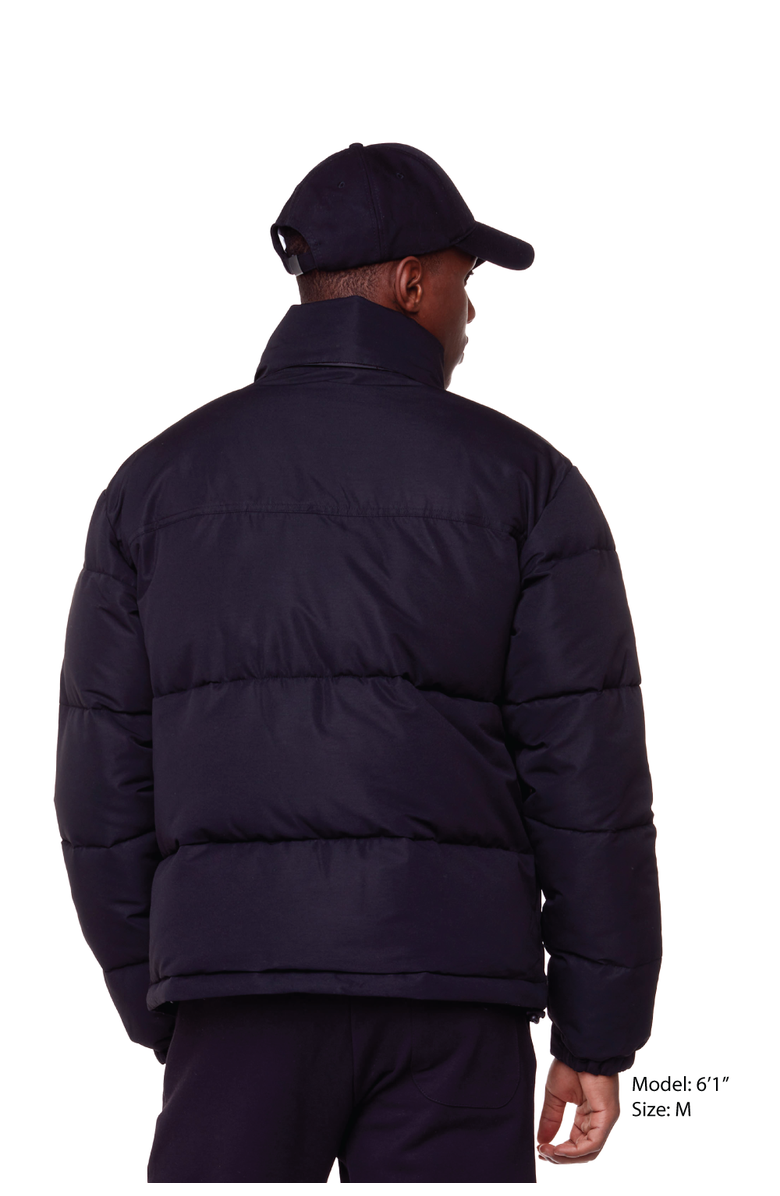 Alpine North TUKTUT - Vegan Down Short Puffer Winter Jacket, Alternate, color, Black