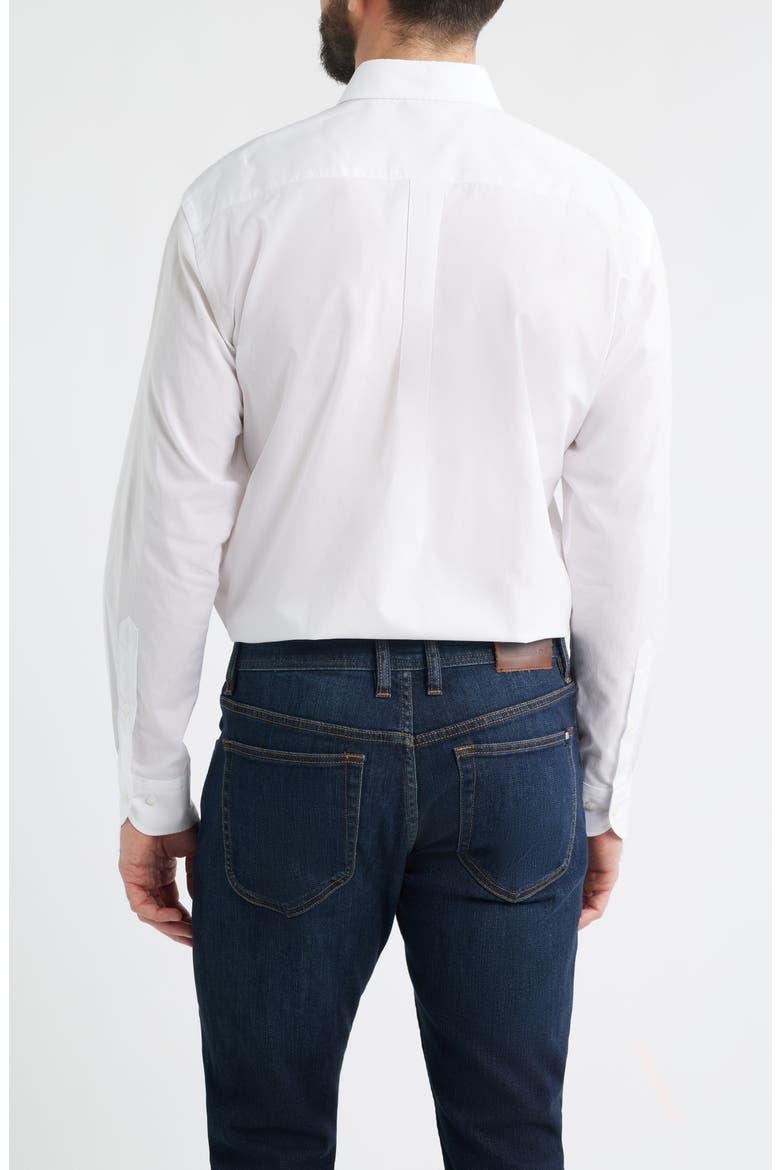Brighton Perfect Poplin Button-Up Shirt, Alternate, color, WHITE