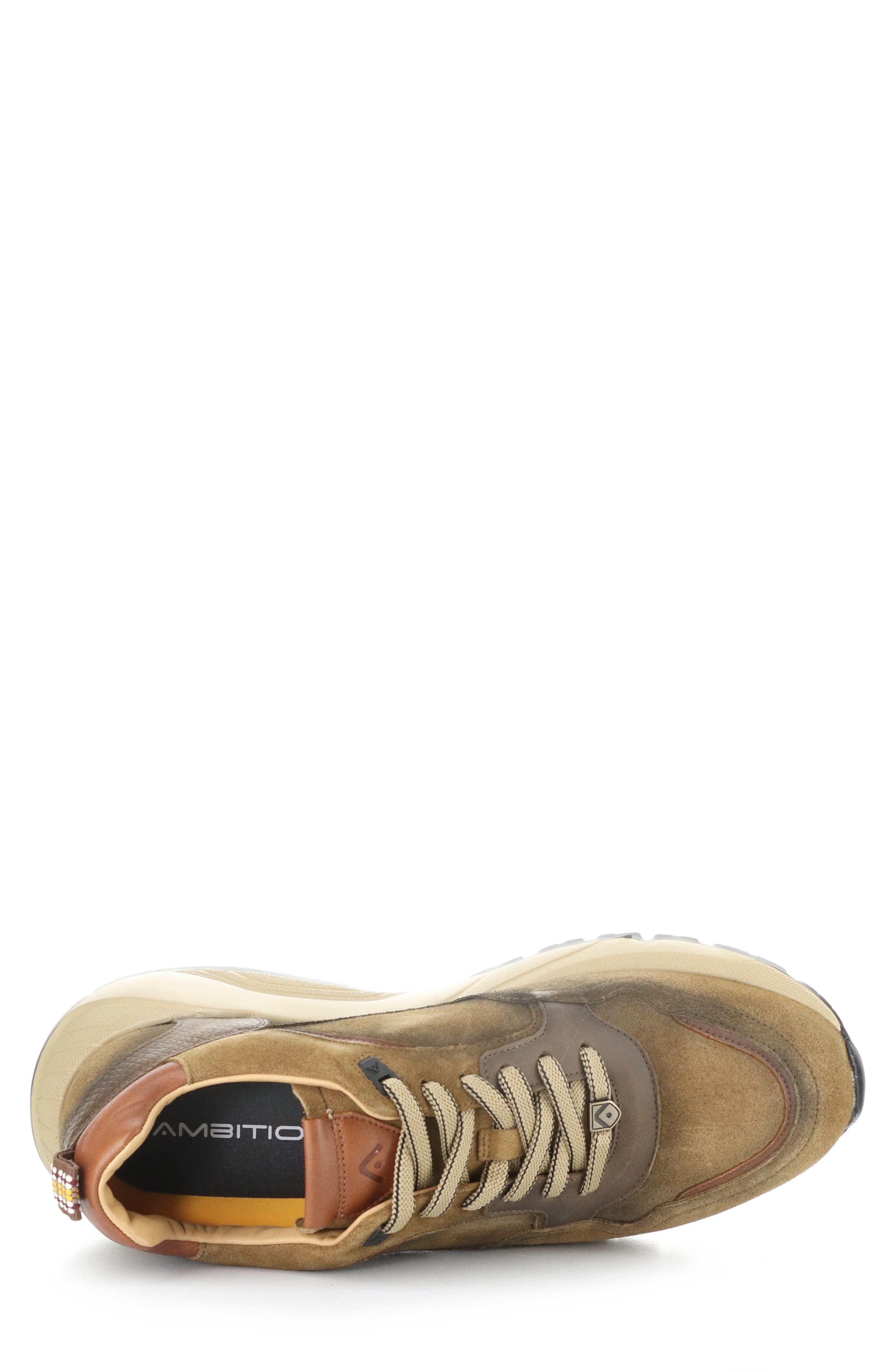 Ambitious Rustic Leather Sneaker, Alternate, color, 