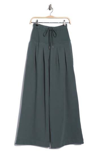 Free People Fp Movement Studio Siren Cotton Drawstring Pants In Gray