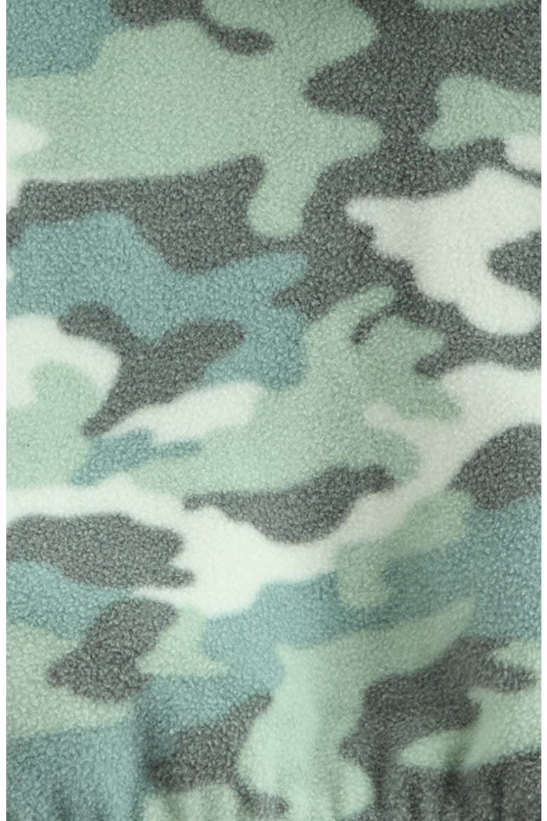 Fleece Zip-Up Hoodie & Pants Set, Alternate, color, GREEN CAMEO MILD CAMO- GREEN