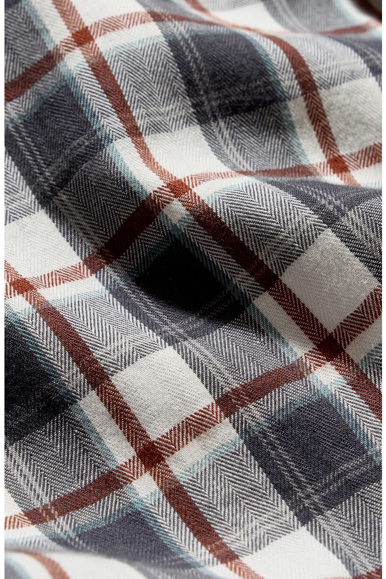 Hutcheson Plaid Button-Up Shirt, Alternate, color, CARBON BLUE MULTI