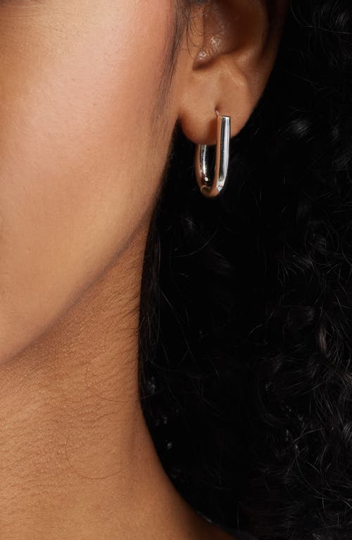Open Edit Curved Hoop Earrings