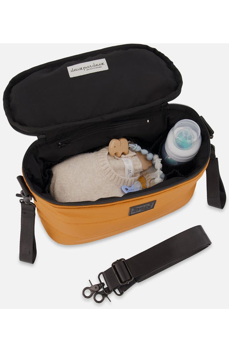 Deux par Deux Adult Unisex Mini Diaper Bag Brown Sugar, Alternate, color, Brown Sugar