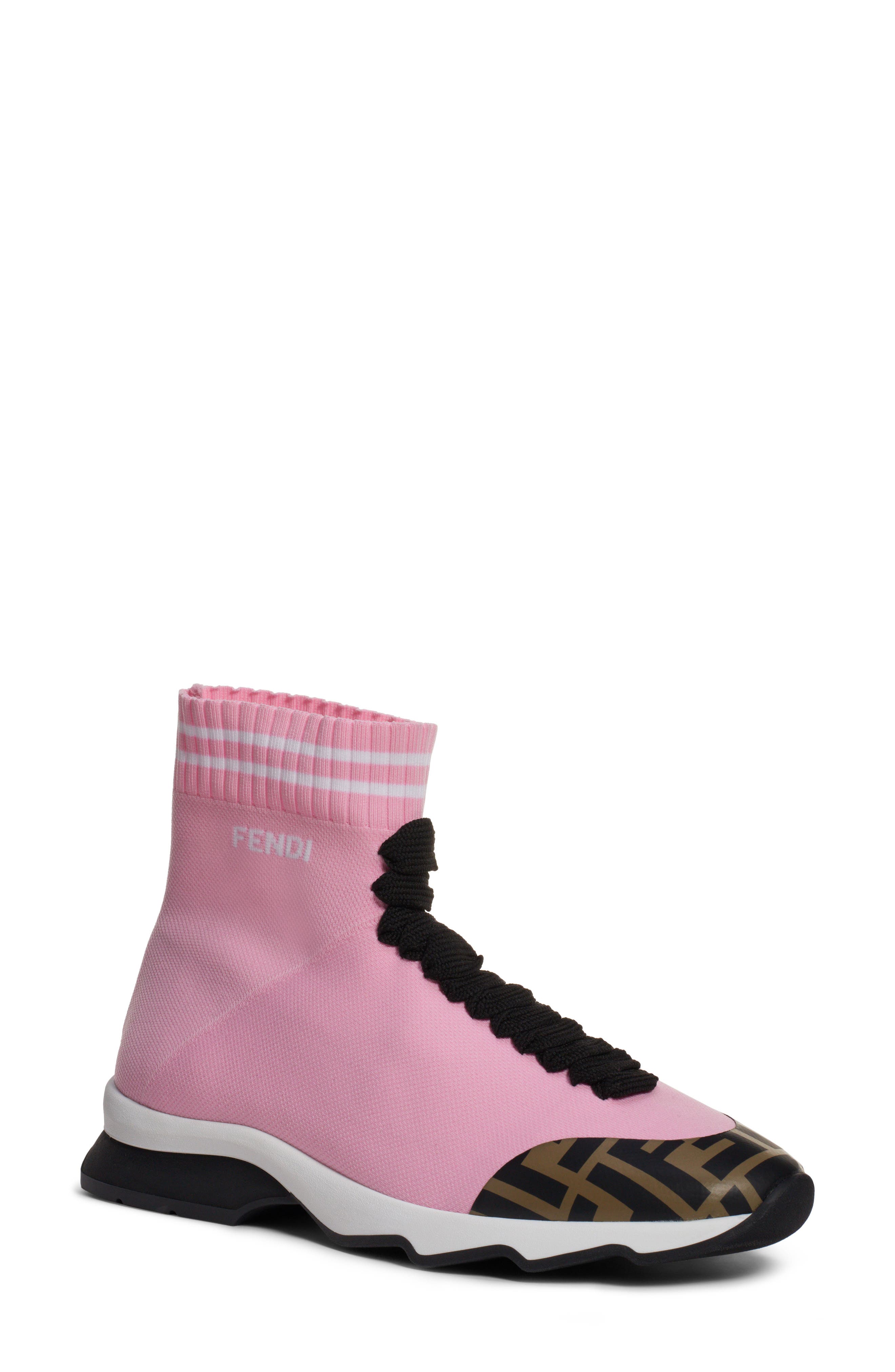Rockotop Zucca Sock Sneaker, Main, color, PINK