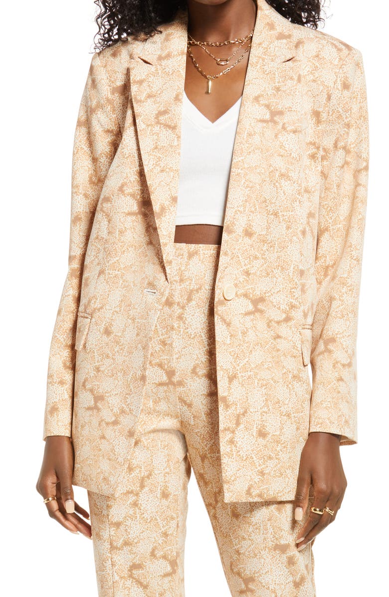 Open Edit Oversize Blazer, Main, color, 