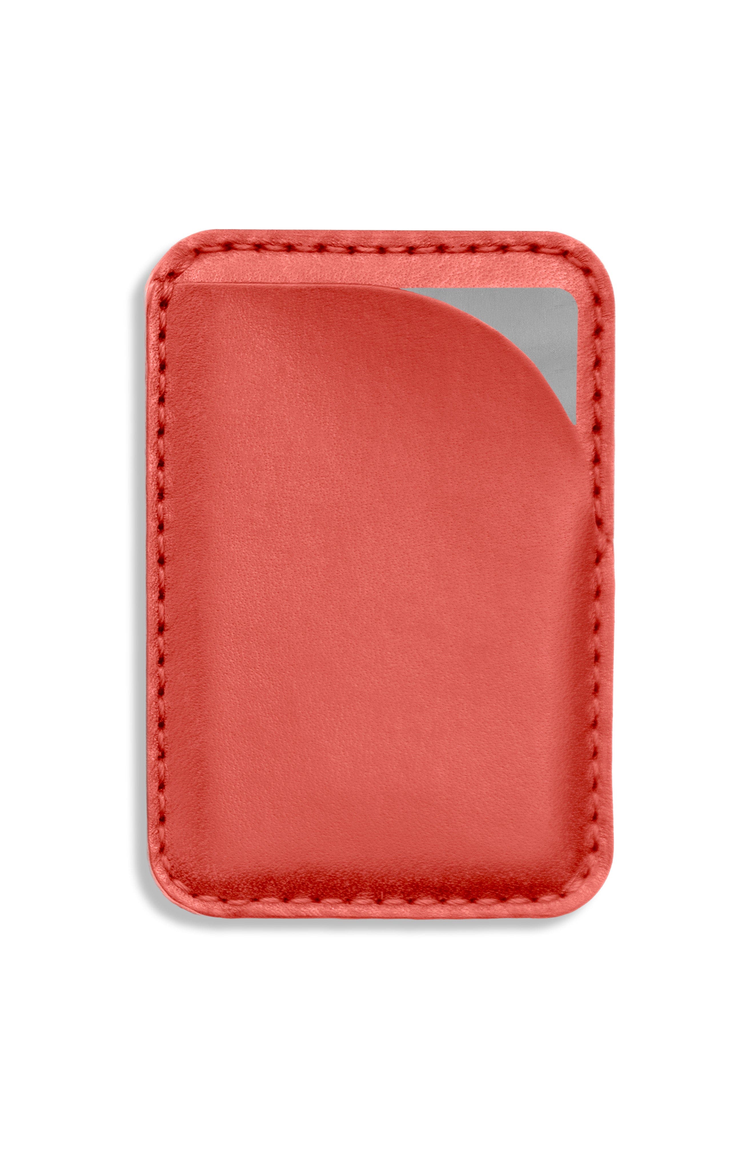 Ezra Arthur x Personal Effects Arc Magsafe Wallet in Red 