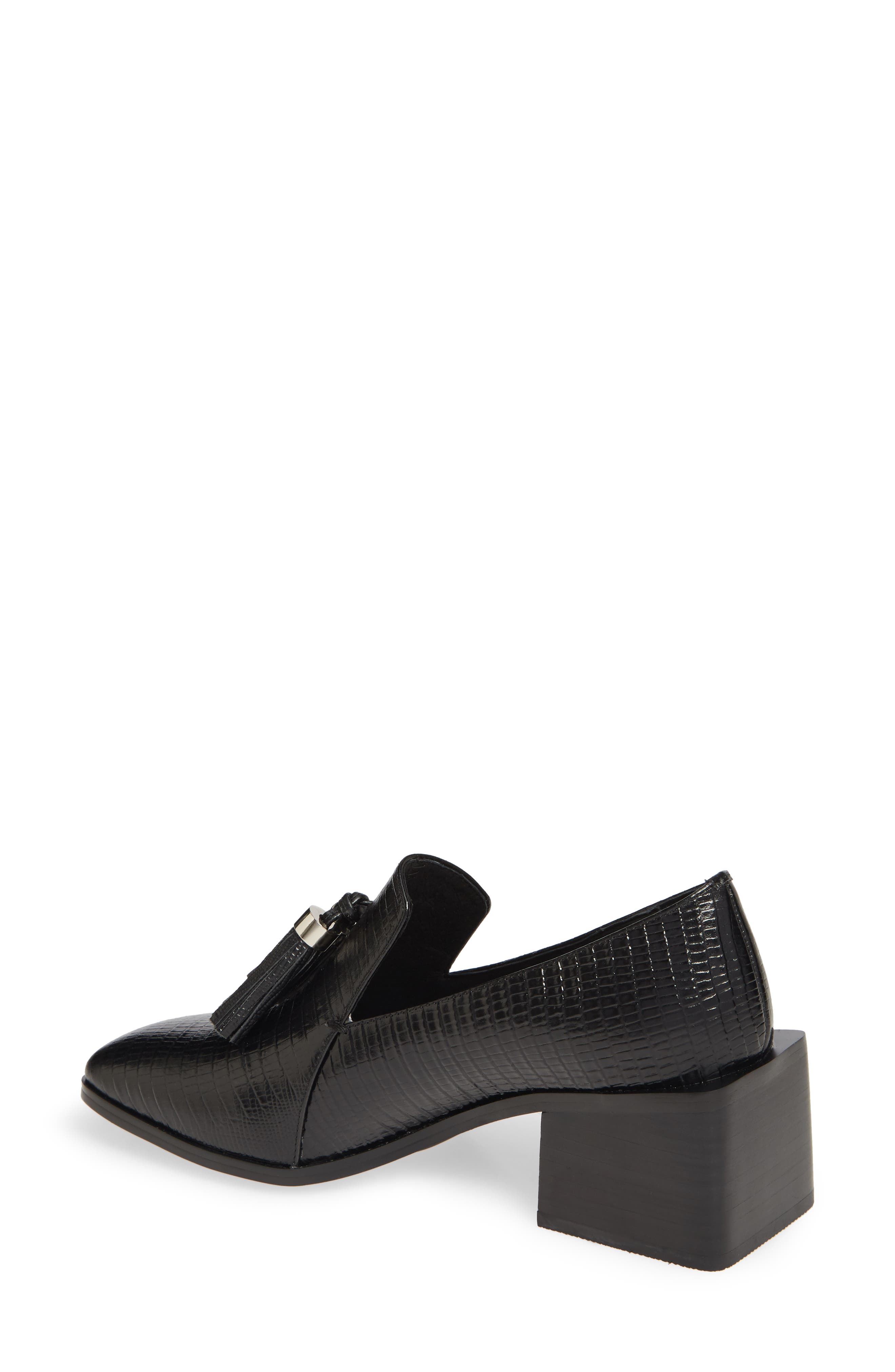 Torbett 2 Loafer, Alternate, color, BLACK LIZARD PRINT