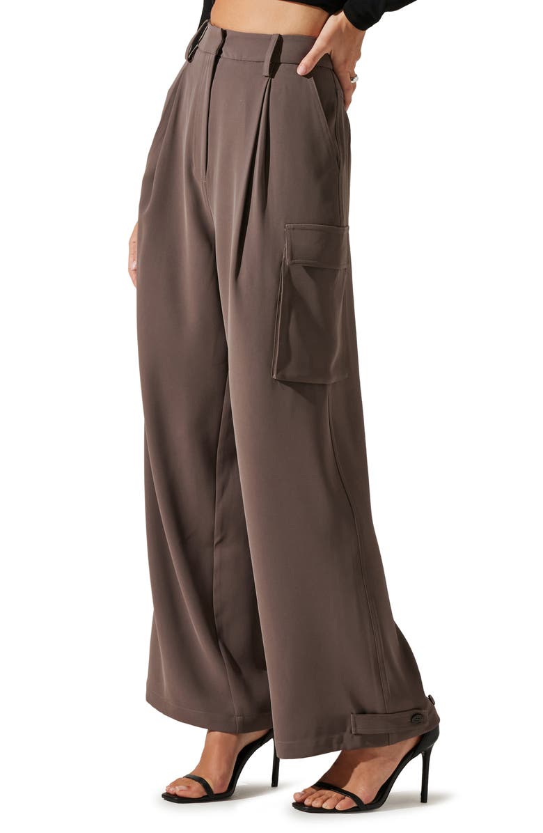 ASTR the Label Wide Leg Cargo Pants, Alternate, color, 