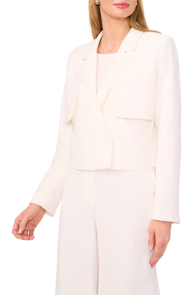 Halogen<sup>®</sup> Crop Blazer, Alternate, color, New Ivory