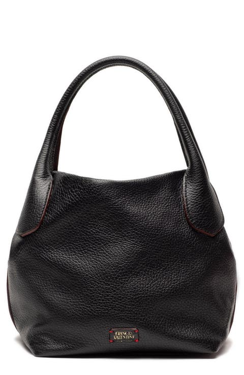 Mini Sweet Pea Leather Top Handle Bag