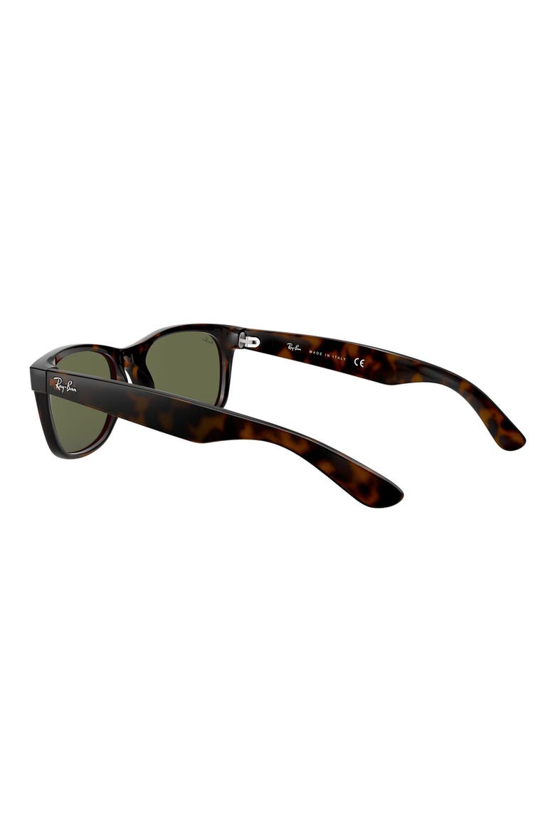 New Wayfarer 58mm Square Sunglasses, Alternate, color, TORT POLAR
