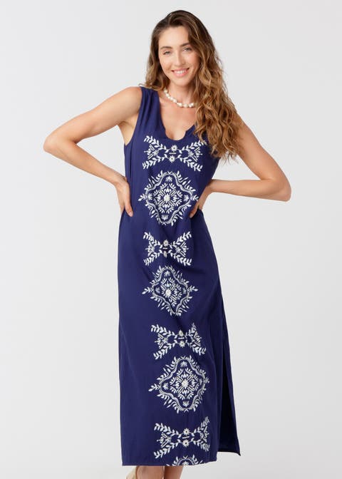 Essential Maxi Dress with Side Slit