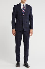 English Laundry Notched Lapel Two-Piece Suit