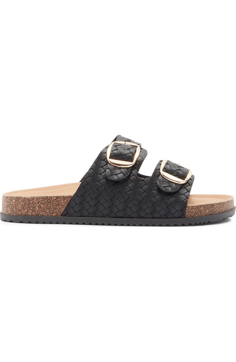 TOP MODA Luca Slide Sandal, Alternate, color, Black