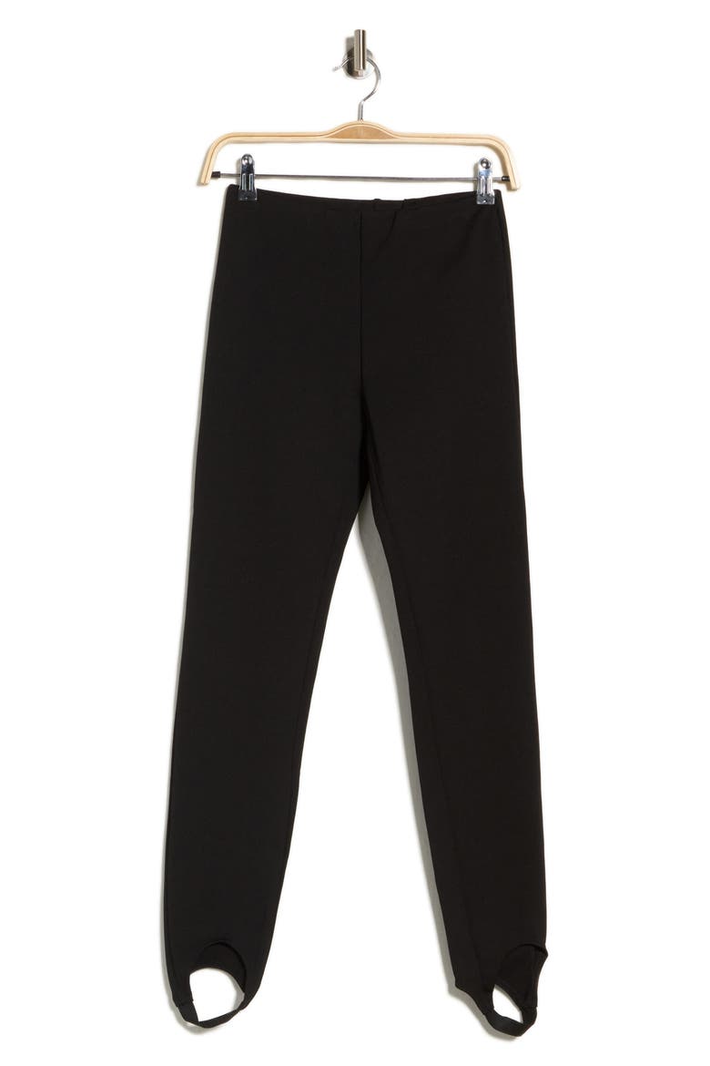 Needle Stirrup Leggings, Alternate, color, BLACK