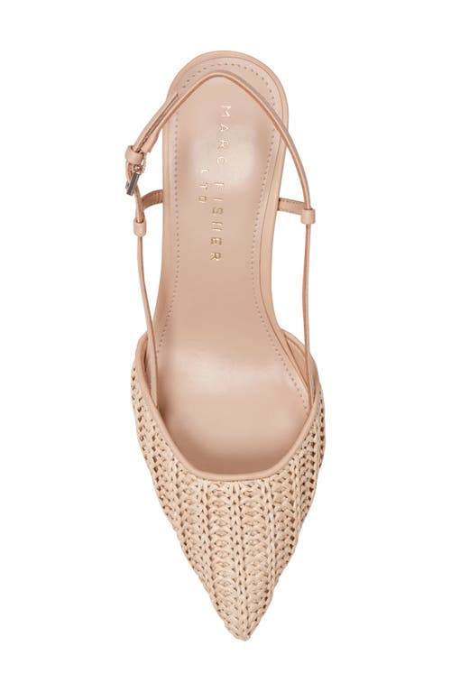 Marc Fisher Ltd Flory Pointed Toe Pump In Neutral
