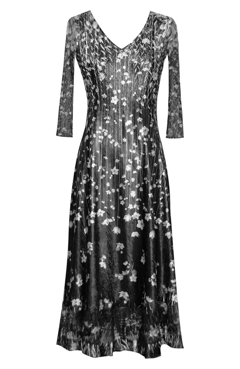 Komarov Charmeuse A-Line Dress, Alternate, color, 