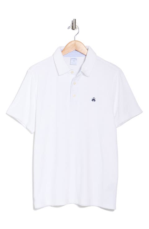 Short Sleeve Terry Cloth Polo