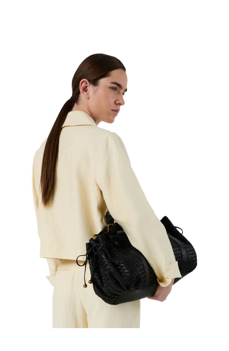 GERARD DAREL Tilda Cropped Jacket, Alternate, color, Yellow