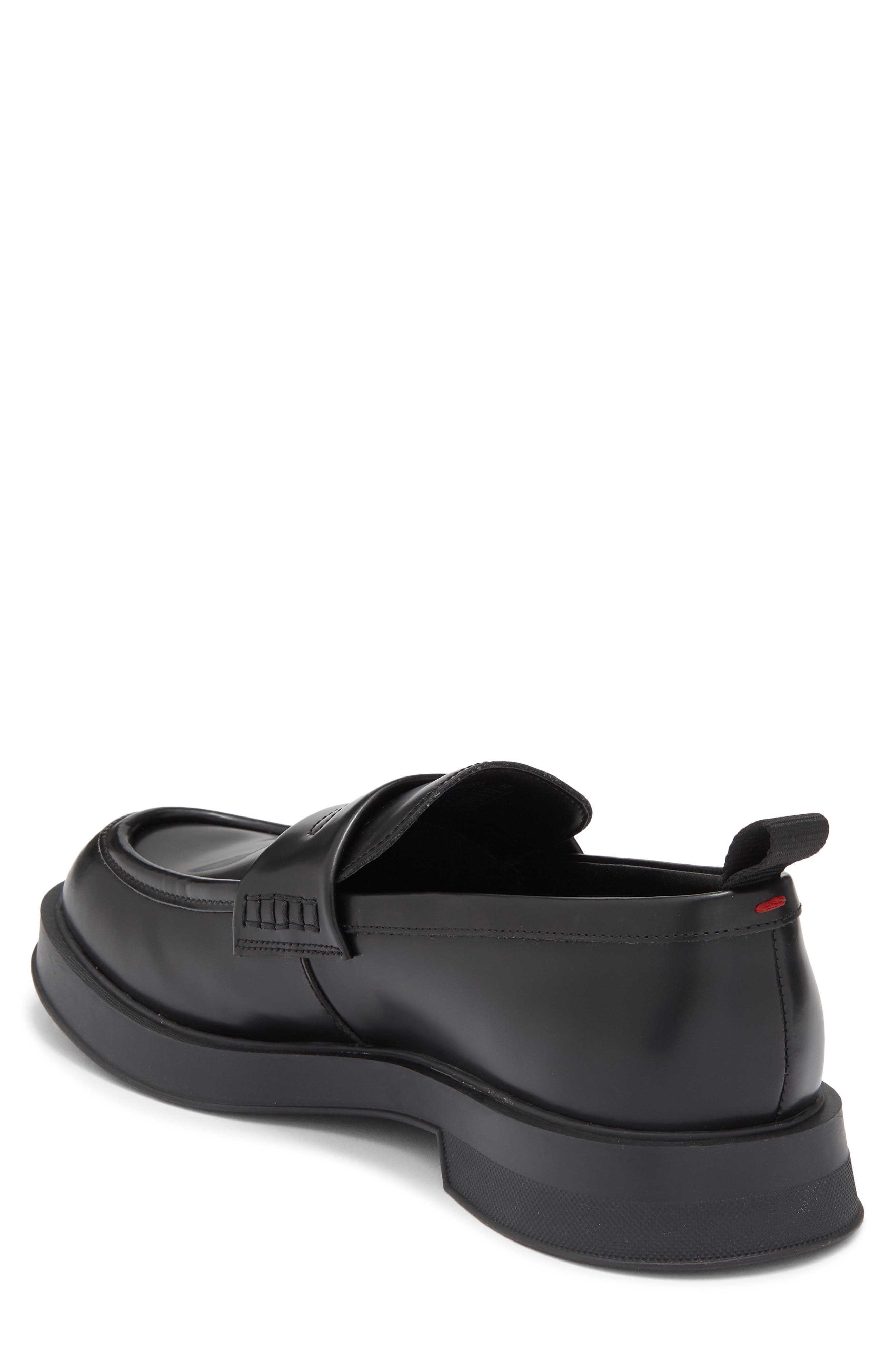 BOSS Lenner Penny Loafer, Alternate, color, Black