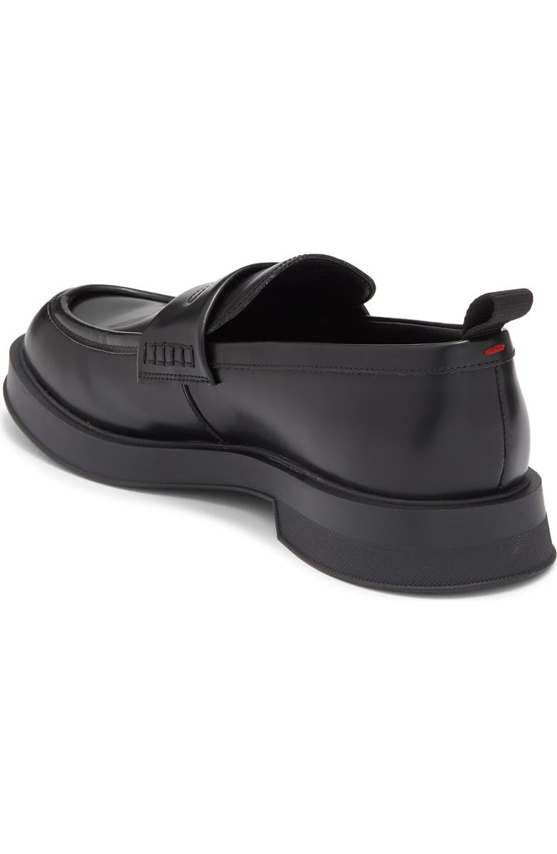 BOSS Lenner Penny Loafer, Alternate, color, Black