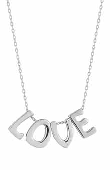 GLAZE JEWELRY Love Pendant Necklace