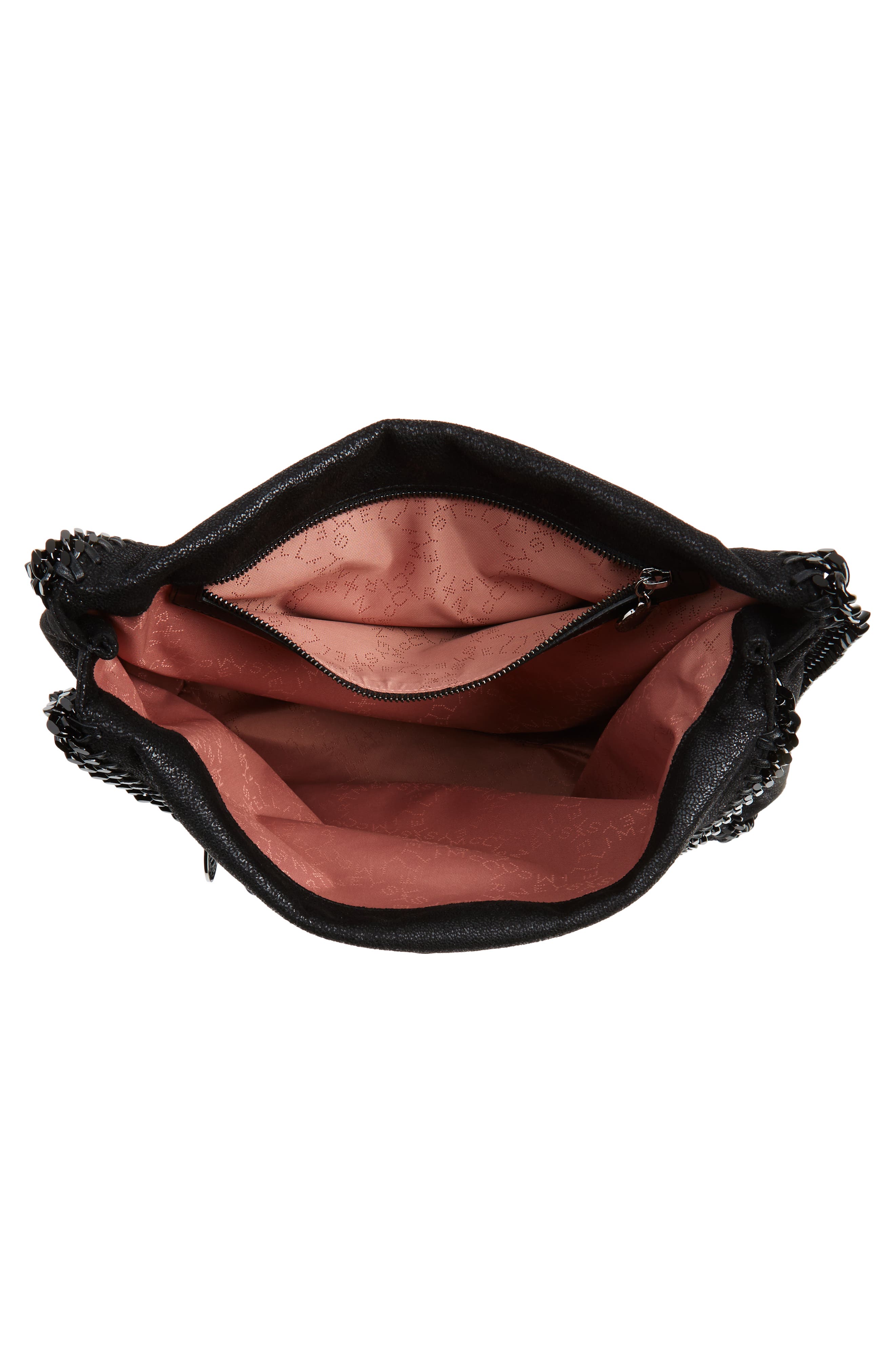 Stella McCartney Small Falabella Shaggy Deer Faux Leather Tote, Alternate, color, 