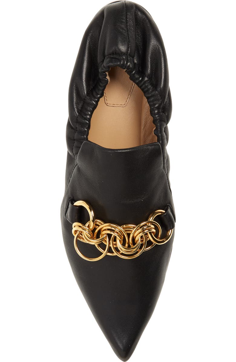 Chloé Reese Chain Bit Loafer Flat, Alternate, color,