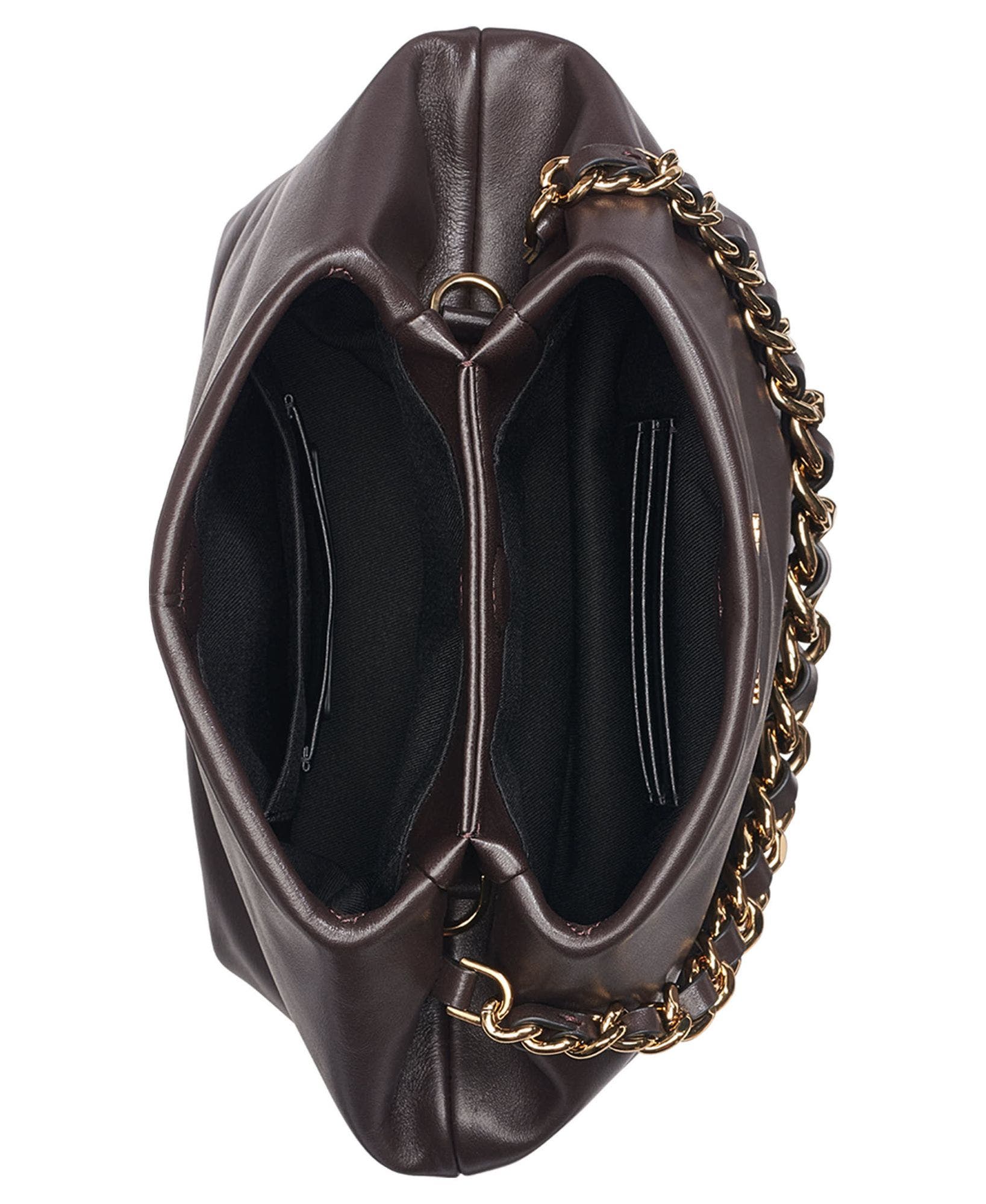 Giovanna Clutch, Alternate, color, Fudge
