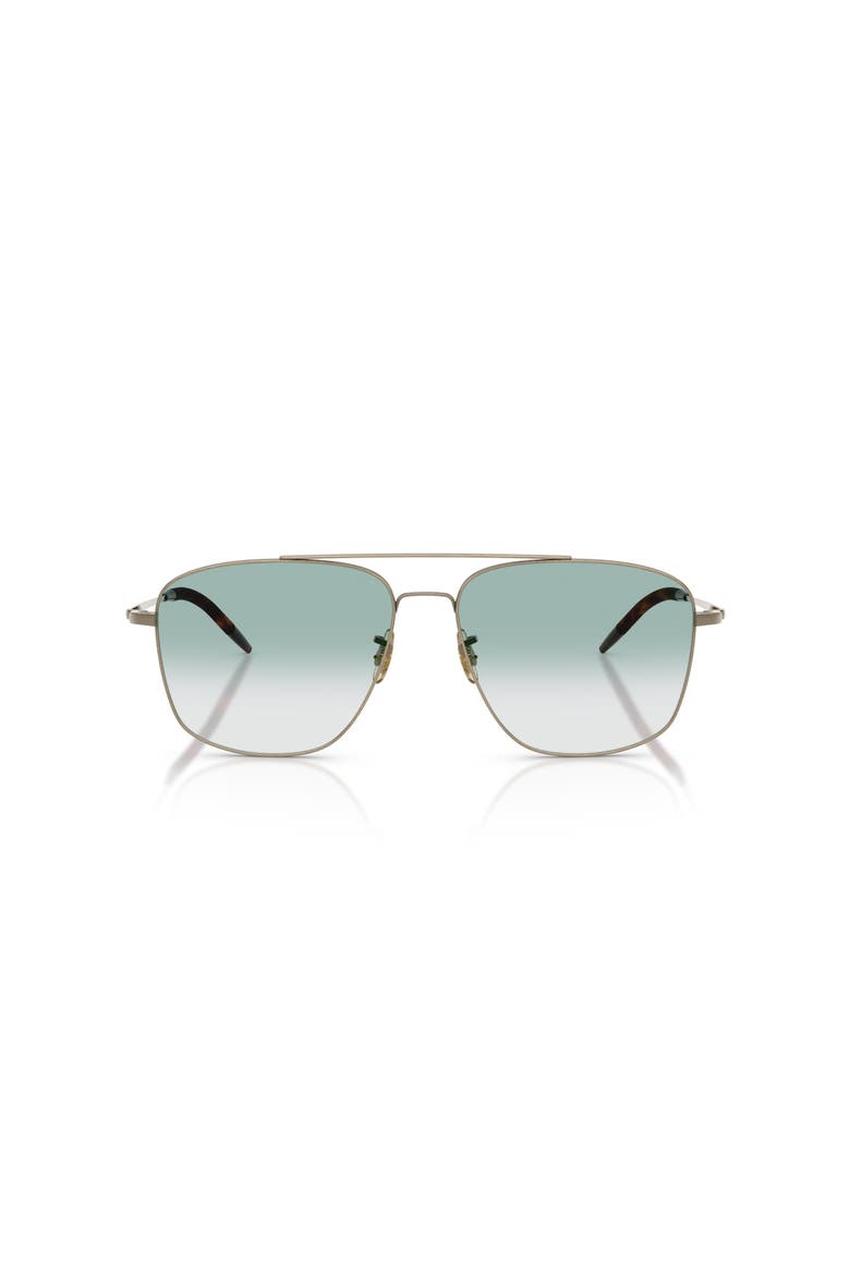 58mm Square optical glasses, Alternate, color, Gold